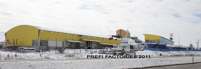 PREFI OWN STEEL FACTORY BUILDINGS